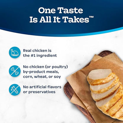 Blue Buffalo Tastefuls Natural Dry Food for Adult Indoor Cats, Chicken & Brown Rice Recipe, 15-lb. Bag