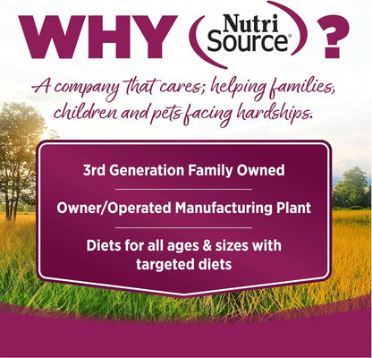 NutriSource Cat & Kitten Food, Chicken and Rice, 4LB