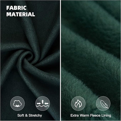 Koneseve Dog Hoodie Fleece Puppy Clothes Warm Sweater with Hat for Small Dogs Cat Hooded Shirt Kitten Pet Basic Sweatshirt with Pocket Doggie Soft Winter Coat Apparel (Green; S)