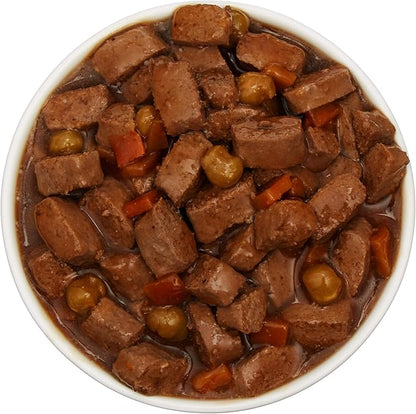 Amazon Brand - Wag Stew Canned Dog Food, Beef & Vegetable Recipe, 13.2 oz Can (Pack of 12)