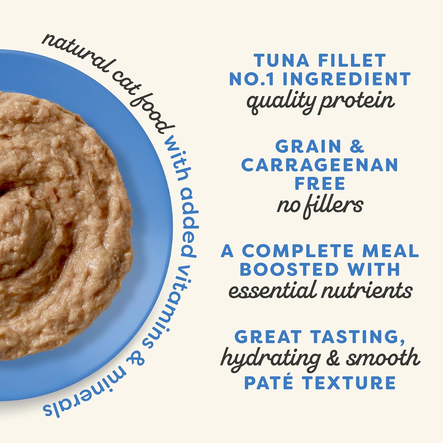 Applaws Vitality Wet Cat Food Paté, Natural Cat Food with Added Vitamins & Minerals, Grain-Free, Carrageenan Free, Fish Variety Selection (12 Count, 5.5 oz Cans)