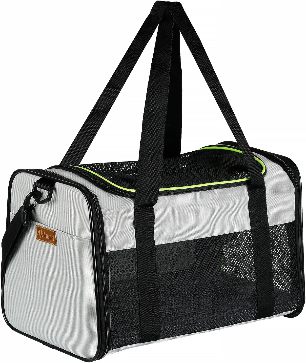 Cat Carrier - Portable Foldable Dog Pet Carrier, Soft-Sided Pet Bag up to 15 Lbs, Airline Approved Travel Puppy Carrier