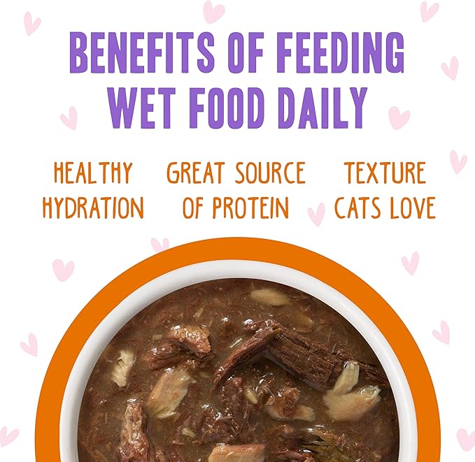 Weruva B.F.F. OMG - Best Feline Friend Oh My Gravy!, Tuna & Salmon Sweet Cheeks with Tuna & Salmon in Gravy Cat Food, 3oz Pouch (Pack of 12)