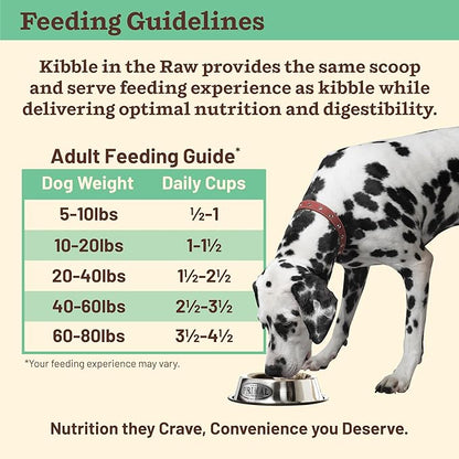 Primal Kibble in The Raw, Freeze Dried Dog Food, Chicken, Scoop & Serve, Made with Raw Protein, Whole Ingredient Nutrition, Crafted in The USA, Dry Dog Food 5.4 lb Bag