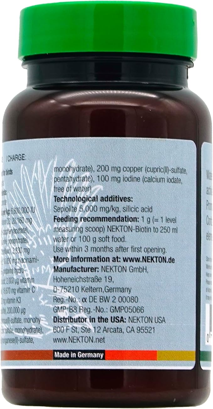 Nekton-Bio for Bird Feathering,white,75gm
