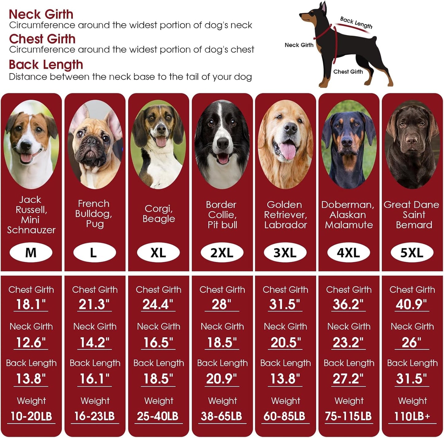 ASENKU Knitted Dog Sweater, Pullover Big Thermal Dog Winter Sweater, Turtleneck Doggy Sweaters for Large Medium Dogs Boy Girl,Warm Pet Sweatshirt for Labrador,Golden Retriever,2XL