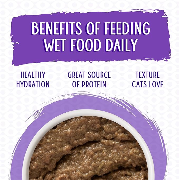 Weruva Wet Cat Food, Meal or No Deal with Chicken and Beef Pate, 5.5oz Can, Pack of 8