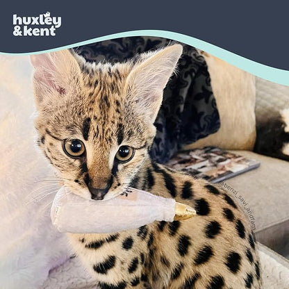 Huxley & Kent Plush Cat Toy - Interactive Catnip Toy for Cats & Kittens - Soft Kitty Toy with Crinkle & Catnip - Fun Indoor Play Toy - Toto's Pawdka