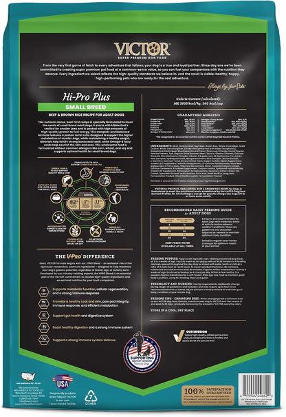 VICTOR Classic - Hi-Pro Small Breed Adult, 15-lb