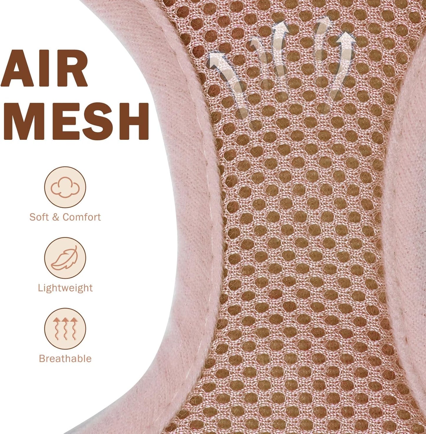 SCENEREAL No Pull Dog Harness Collar and Leash Set for Small Sized Dogs, Soft Mesh Step in Plaid Puppy Harnesses for Fall Winter, Pet Vest for Outdoor Walking Training and Running, Beige XS