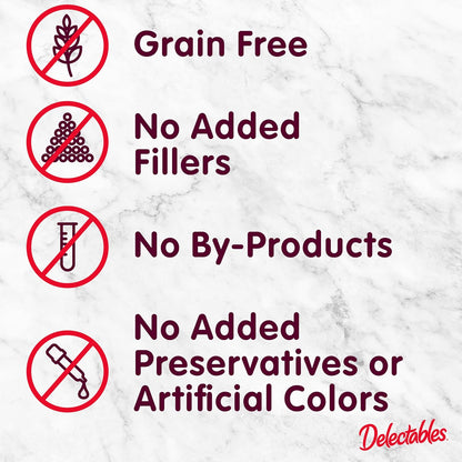 Delectables Squeeze Up Variety Pack, Creamy Squeezable Puree, Lickable Wet Cat Treats, Grain Free, No Added Fillers, No by-Products, No Added Preservatives, 0.5 Ounces Tube, 20 Tubes Total