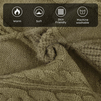 ASENKU Knitted Dog Sweater, Pullover Big Thermal Dog Winter Sweater, Turtleneck Doggy Sweaters for Large Medium Dogs Boy Girl, Warm Pet Sweaters Outfit Border Collie,Pit Bull,Golden Retriever, 4XL