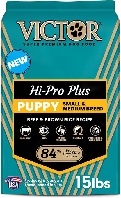 VICTOR Classic - Hi-Pro Small & Medium Breed Puppy, 15-lb