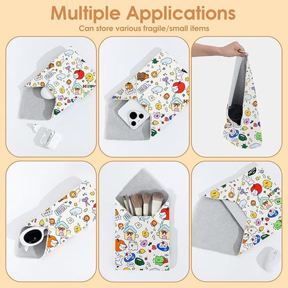 Cat Grooming Wrap for Cutting Nails, 27.5 * 27.5in Self-Adherent Cat Scratching Blanket for Nail Clipping Ear Cleaning Teeth Brushing Cats Anti-Scratch/Escape Swaddle Restraint Bag (Yellow)