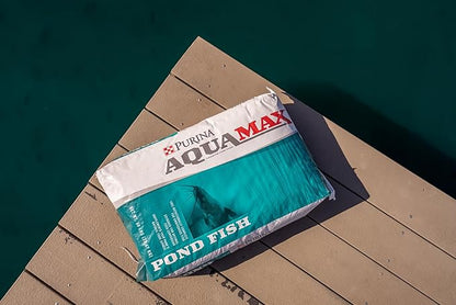 Purina AquaMax Pond Fish 2000 | Floating Pond Fish Food for Ponds and Lakes | Bluegill Fish Food, Game Fish Food, Catfish, Koi & Bass Food, 50 Pound (50 LB) Bag