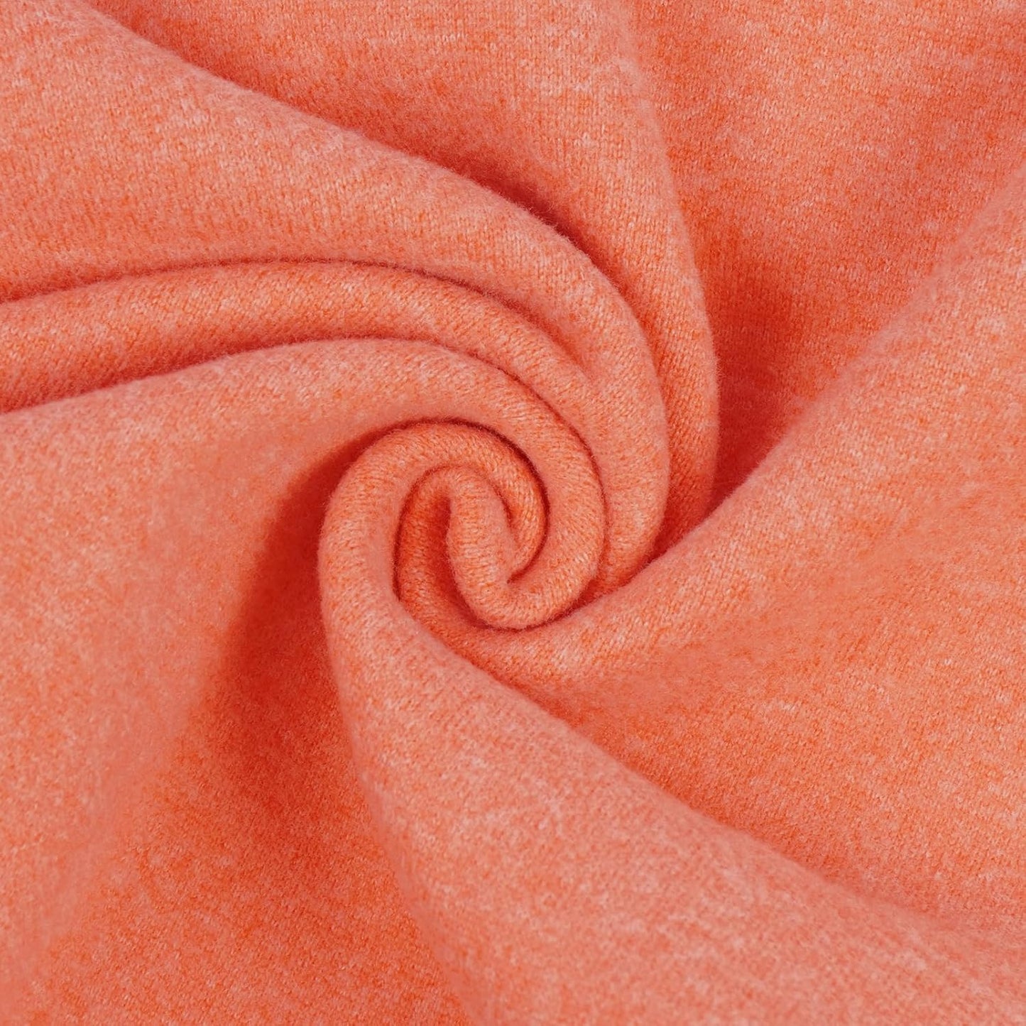 FUAMEY Dog Fleece Vest for Large Dogs,Warm Stretchy Dog Sweatshirts Pullover with Leash Hole Dogs Sweater Soft Pet Turtleneck Cozy Pet Vest Lightweight Sleeveless Orange L