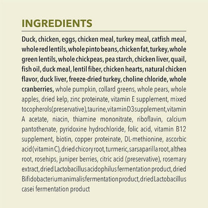 ACANA Grain-free Dry Cat Food Grasslands Chicken Duck Turkey Fish and Quail 4lb Bag