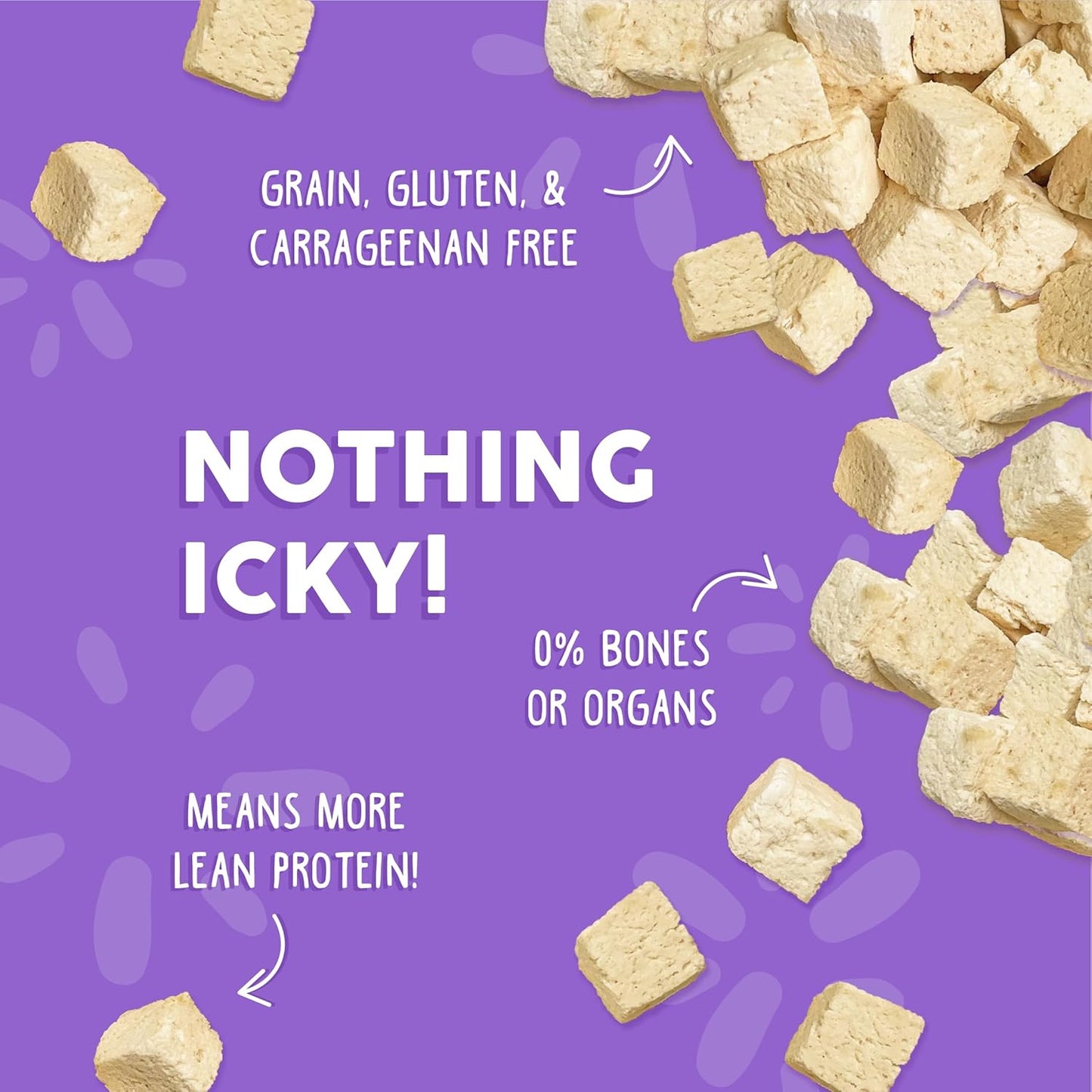 Weruva Cat Freeze Dried, Paw Lickin' Chicken with Chicken Breast, 1oz Bag