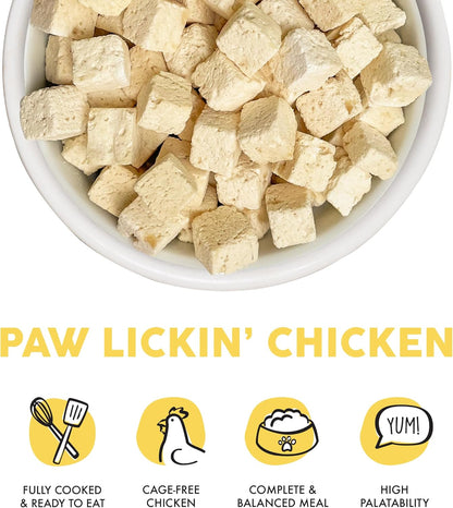 Weruva Cat Freeze Dried, Paw Lickin' Chicken with Chicken Breast, 1oz Bag