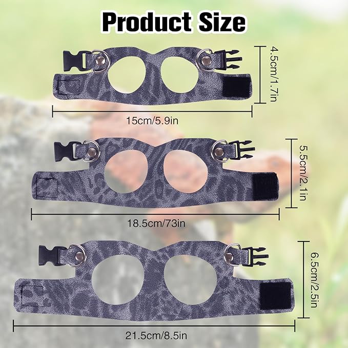 Bearded Dragon Lizard Leash Harness 3 Size Pack Leopard Print Lizard Harness Leash for Outdoor Small Reptiles Animal Squirrels (Blue)