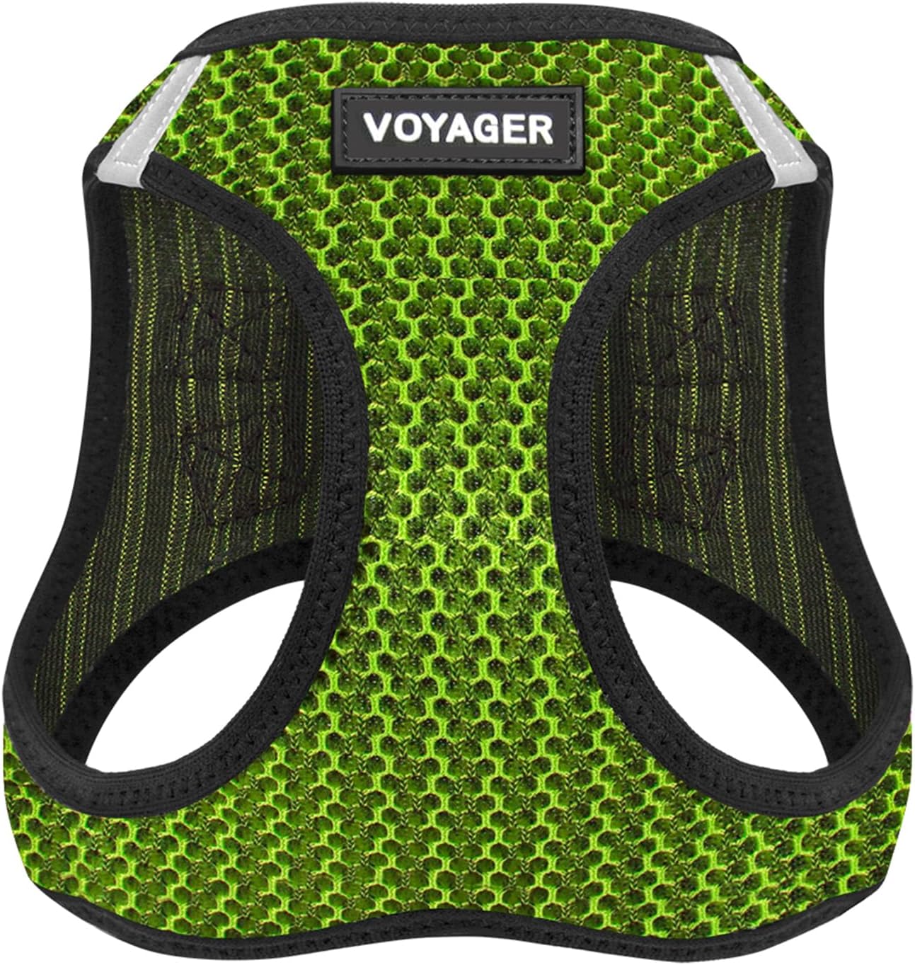 Best Pet Supplies Voyager Step-in Air Harness - All Weather Mesh, Reflective, No Pull Harness for Dogs, Cats - Secure with Hook & Loop Fastener, Buckle, Double D-Rings - Tone, XL