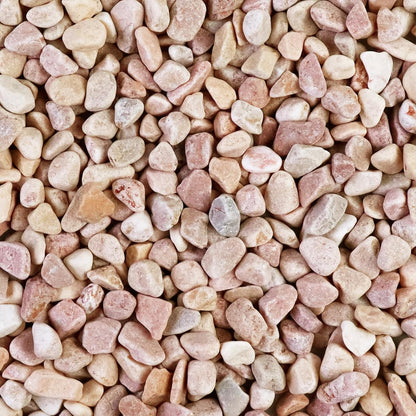 5lb Polished Pebbles Pea Silica Gravel River Rocks,Decorative Silica Gravel Ideal for Fish Tank, Vases, Succulents, Home Decor and Garden Landscaping, Peach Silica Gravel