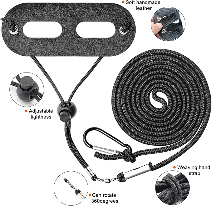 BWOGUE Bearded Dragon Harness and Leash Adjustable Leather Lizard Reptiles Harness Leash for Amphibians and Other Small Pet Animals (S,M,L,3 Pack)