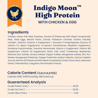 Solid Gold High Protein Dry Cat Food - Grain Free & Gluten Free Chicken Cat Dry Food w/Probiotics for Gut Health & Digestion - High Fiber & Omega 3 - Low Carb Superfood Kibble for Cats All Ages -12LB