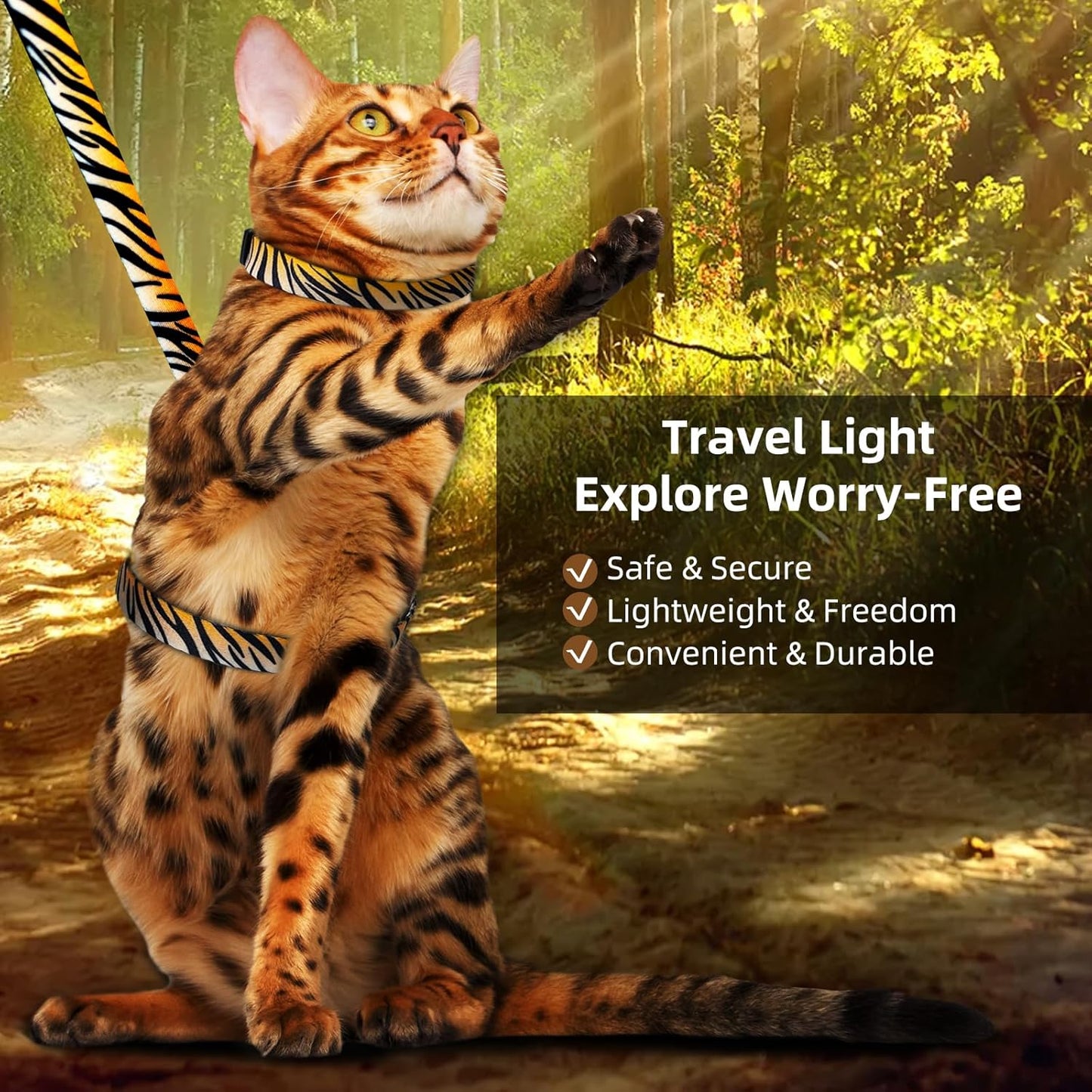 Cat Harness and Leash Escape Proof (XS)