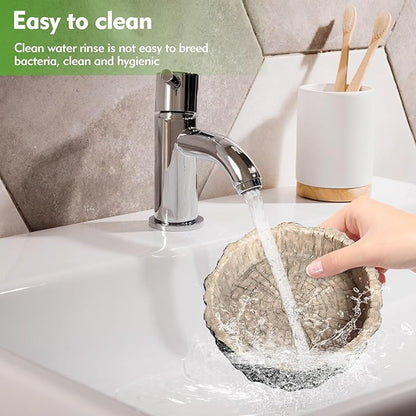 Small Reptile Food Dish 2 Packs Reptile Feeding Food Bowl Novelty Foods Bowl Lizard Reptile Water Bowls Dish Gecko Lizard Spider Scorpion Chameleon