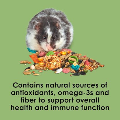 Kaytee Fiesta Hamster and Gerbil Food Flavor Medley 15 Pounds