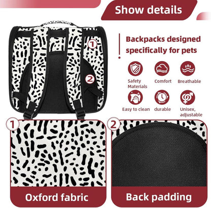 Leopard Skin (2) Dog Cat Carrier Soft-Sided Pet Bag for Small Medium Cats Puppies Airline Approved Cat Travel Carrier