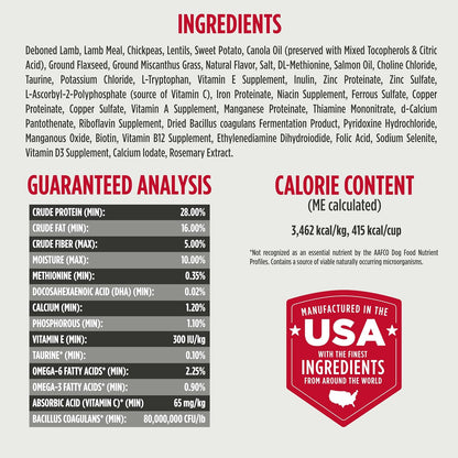 Nulo Freestyle Limited Ingredient Lamb Recipe Dry Kibble Dog & Puppy Food, 5.5 Pound Bag