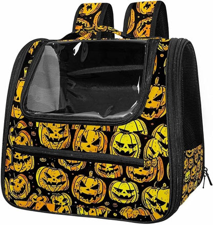 Dog Carrier Backpack for Small Pets - Cat & Dog Backpack for Hiking, Camping or Travel, Halloween 3