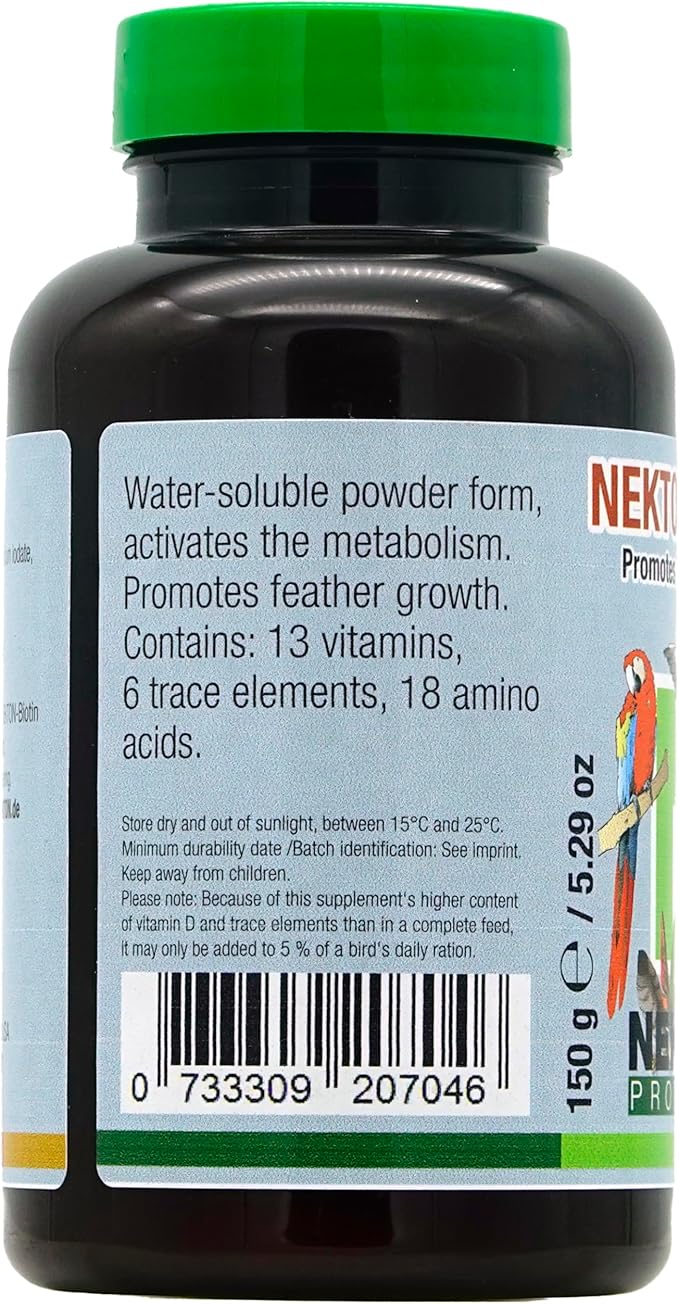 Nekton-Bio for Bird Feathering, 150gm