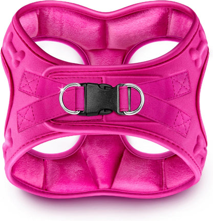 Comfort fit Step-in Dog & Puppy Harness - Comfortable All Weather Dog Vest Harness: Adjustable, Soft Padded, Easy to Put-on for Small, Medium-Sized Dogs