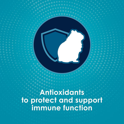 Kaytee Forti-Diet Pro Health Nourish+Protect Hamster and Gerbil Food, Comprehensive Nutrition Backed by Science, Digestive Health, Immune Support, 3 Pounds