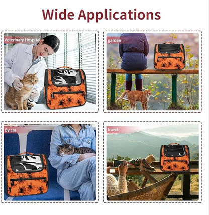 Airline Approved Soft Sided Pet Carrier, Spiders3 Pet Travel Bag for Cats & Dogs, Durable, Breathable Pet Travel Bag for Airplane, Car & Train
