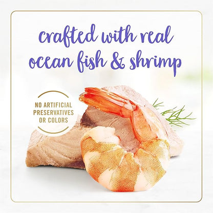 Purina Fancy Feast Grilled Wet Cat Food Seafood Feast in Wet Cat Food Gravy - (Pack of 24) 3 oz. Cans