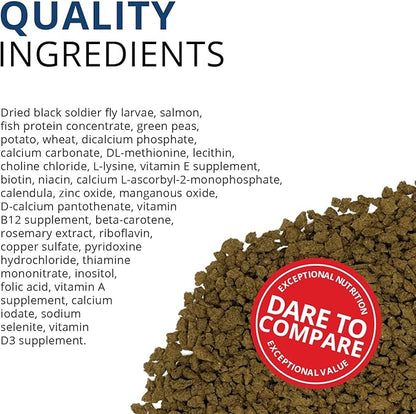 Fluval Bug Bites Tropical Fish Large Granules 4.4 oz, A6579, Brown