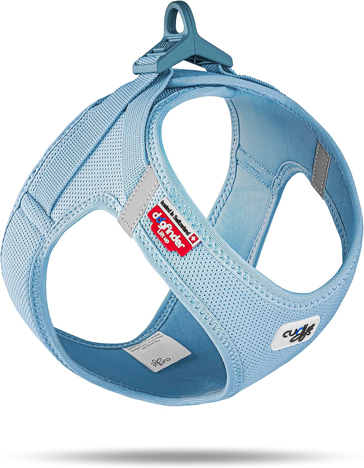 Vest Harness curli Clasp Air-Mesh SkyBlue L