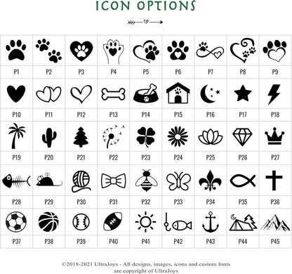 Ultra Joys Cat ID Tag Personalized Pet Tags, Durable Stainless Steel Small Pet Mini Dog Cat Tag Lightweight - Cathead Tag in Gold