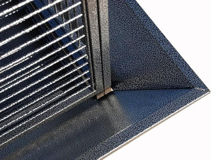 64" Extra Large Corner Flight Bird Parrot Cage for Cockatiel Parakeet Budgies Parrot with Around Metal Seed Skirts, Tight 1/2-Inch Bar Spacing (BlackVein)