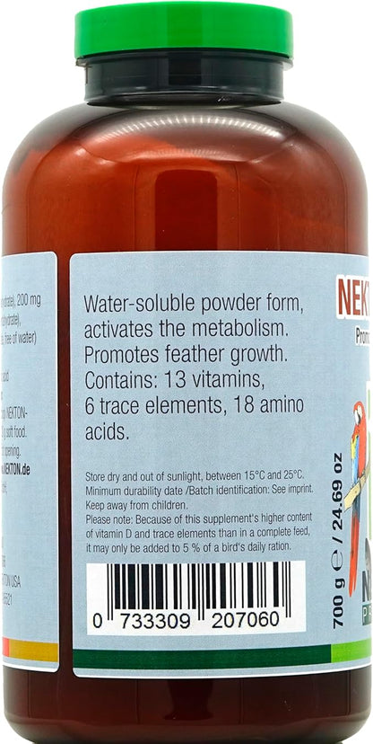 Nekton Biotin 700gm/1.54Lb Fruit for Bird Feathering