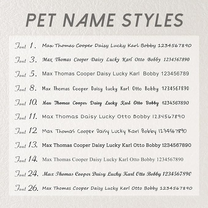 Anavia Small Size Dog Cat ID Tags, Small/XS Personalized Color Plated Stainless Steel Puppy Kitten Name Tags, Customized Engraved Nameplate Pet Collar Tag (Blue, Star)