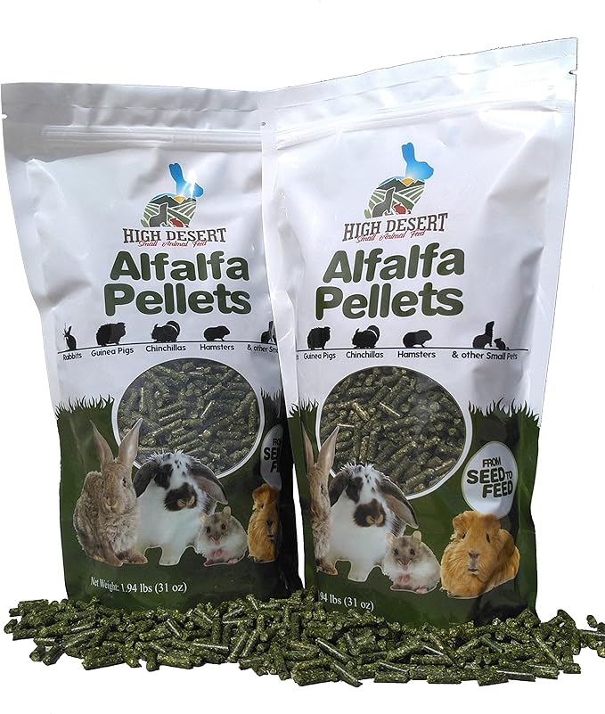 High Desert Delight Alfalfa Pellets: The Holy Grail of Small Pet Food for Your Furry, Feathered, and Shelled Friends