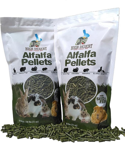 High Desert Delight Alfalfa Pellets: The Holy Grail of Small Pet Food for Your Furry, Feathered, and Shelled Friends