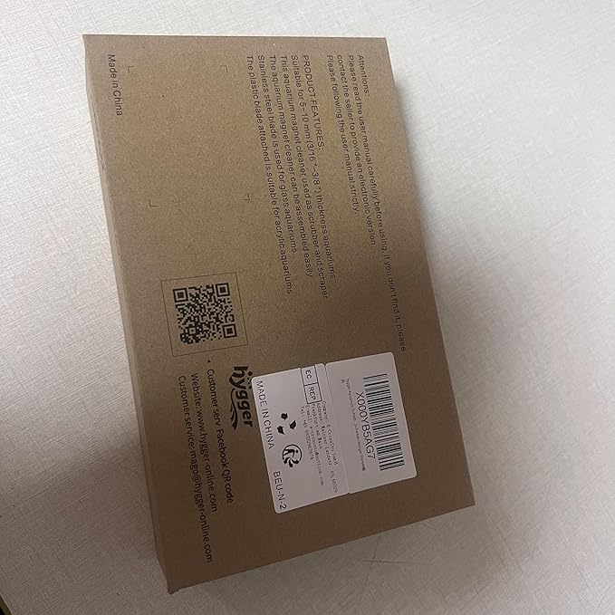 hygger Aquarium Strong Magnetic Cleaner Algae Magnet Cleaning Tool with Scraper Floating Brush for Fish Glass Tank M