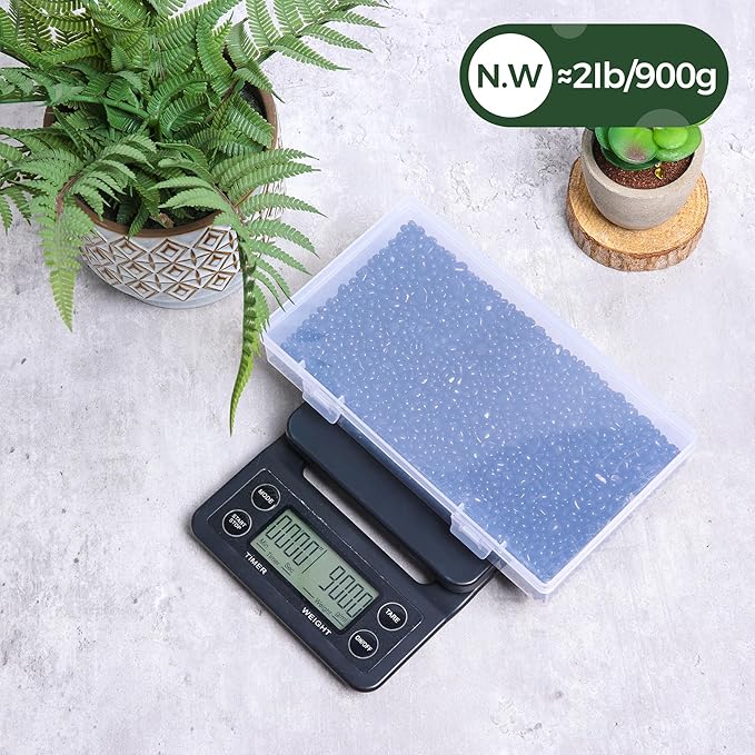 T4U Tumbled Chips Stones Crushed Black Gravels 2 LB, Irregular Shaped Natural Rock Pebbles, DIY Polished Rocks for Potted Plant, Bonsai, Vase Fillers Aquarium Decoration, Aquarium Gravel Rocks