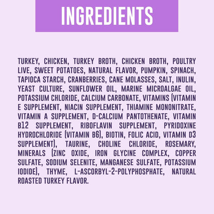 YOUR PET'S KITCHEN Canned Wet Cat Food, Roasted Flavor Turkey Stew - 3 oz Cans (Pack of 24), Made in The USA with Real Turkey